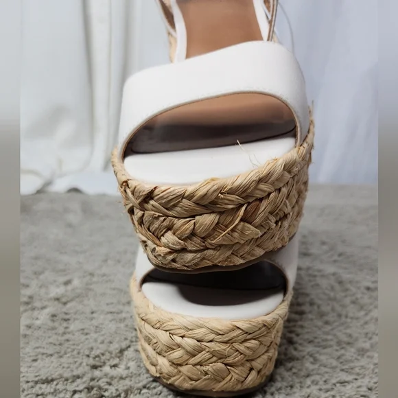 Women's Alisha Platform Wedge Heels w/ Memory Foam Insole Universal Thread 8 1/2 - Picture 9 of 14